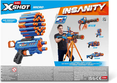 X-Shot Insanity Micro Blaster with 24 Darts – 30m Range Foam Dart Gun — view 4