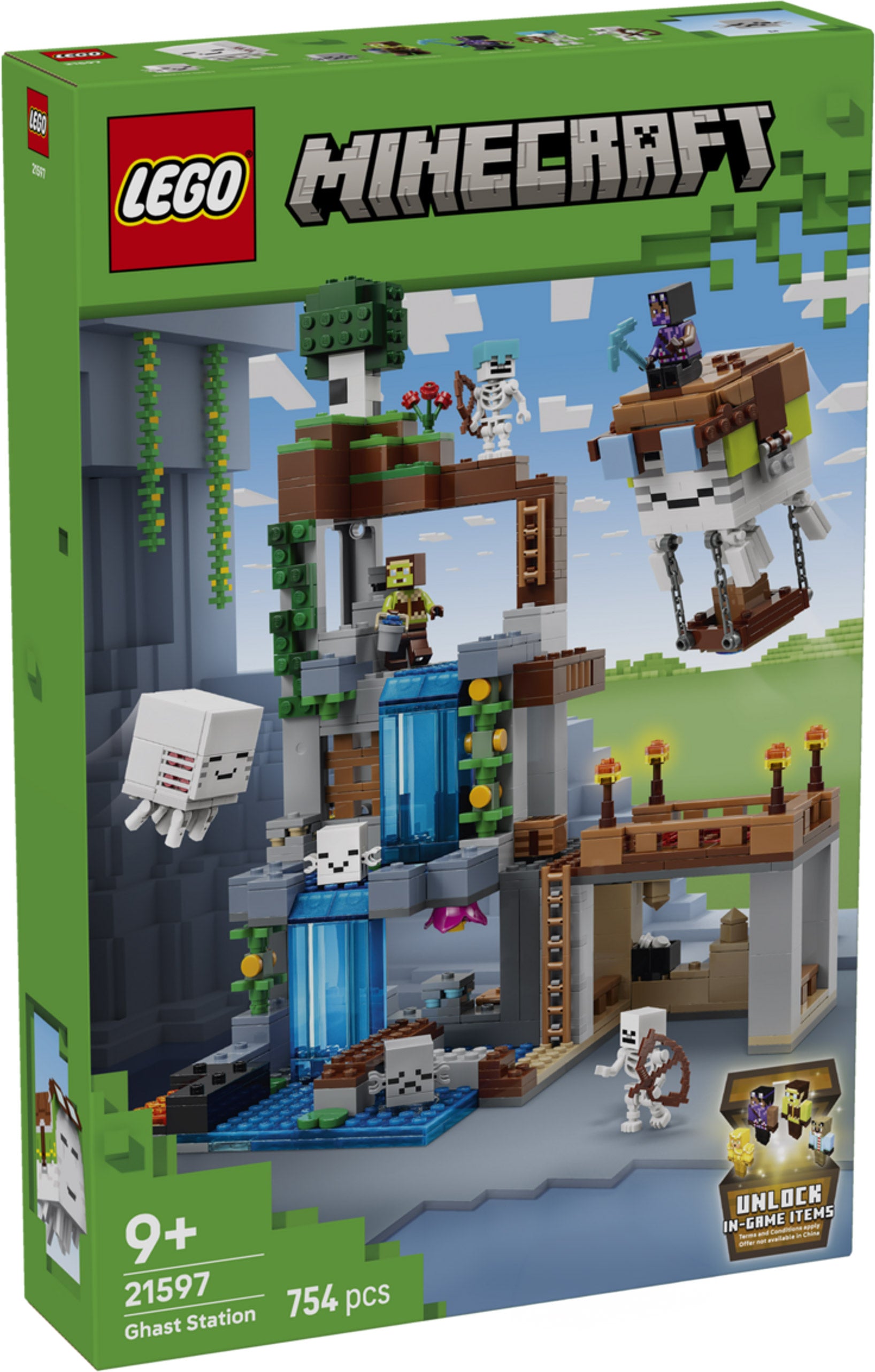 LEGO Minecraft 21597: The Ghast Station Building Set — view 4