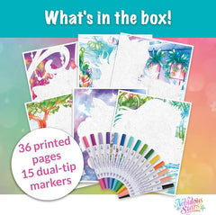 Nebulous Stars Color by Number Mystery Activity Book Set — view 4