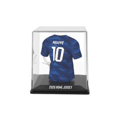 Kylian Mbappé Official FFF Collectible Mini Jersey – 2026 Home Kit — view 4