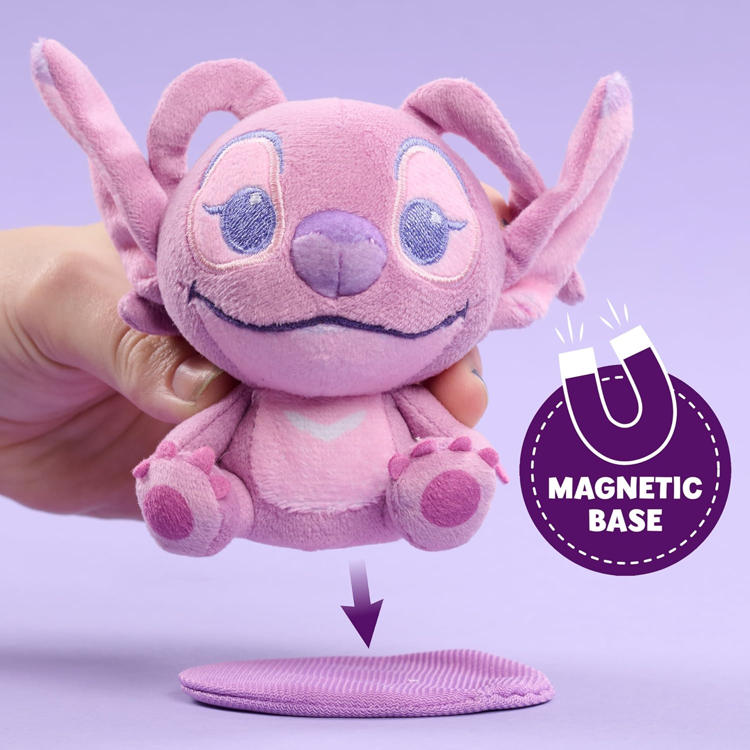 Stitch Perch'd Shoulder Plush - Angel by Just Play — view 4