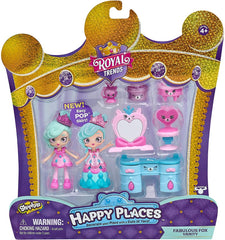Happy Places Shopkins Royal Trends Fabulous Fox Vanity - Colorland Toys