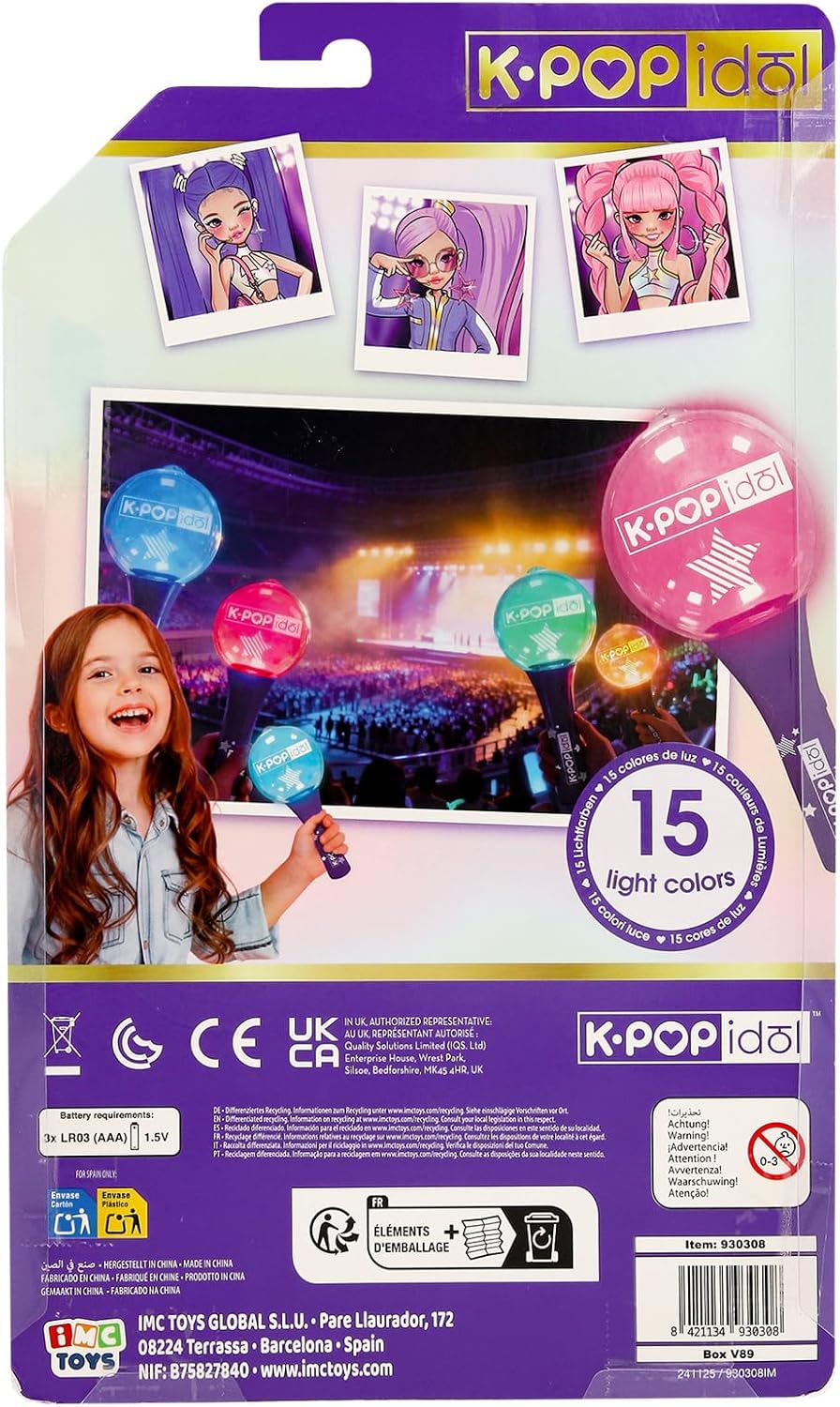 K-Pop Idol Light Stick – Interactive LED Concert Toy for Kids, Ages 3+ — view 4