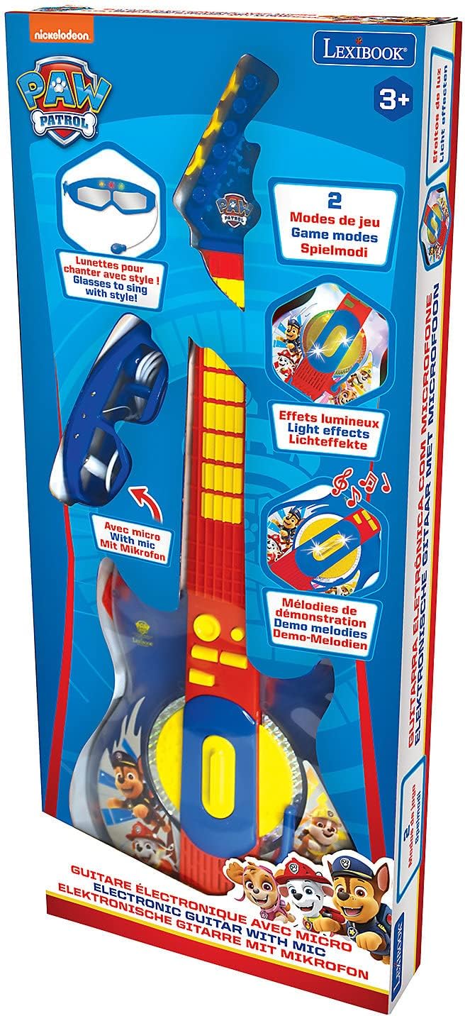 Lexibook K260PA Paw Patrol Chase Electronic Lighting Guitar with Mic — view 4