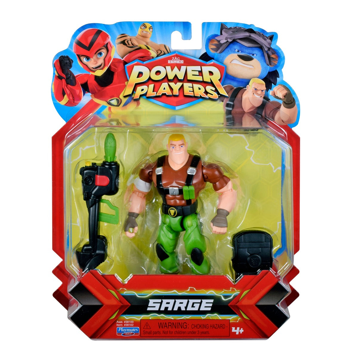 Power Players Sarge Basic Figure - Colorland Toys