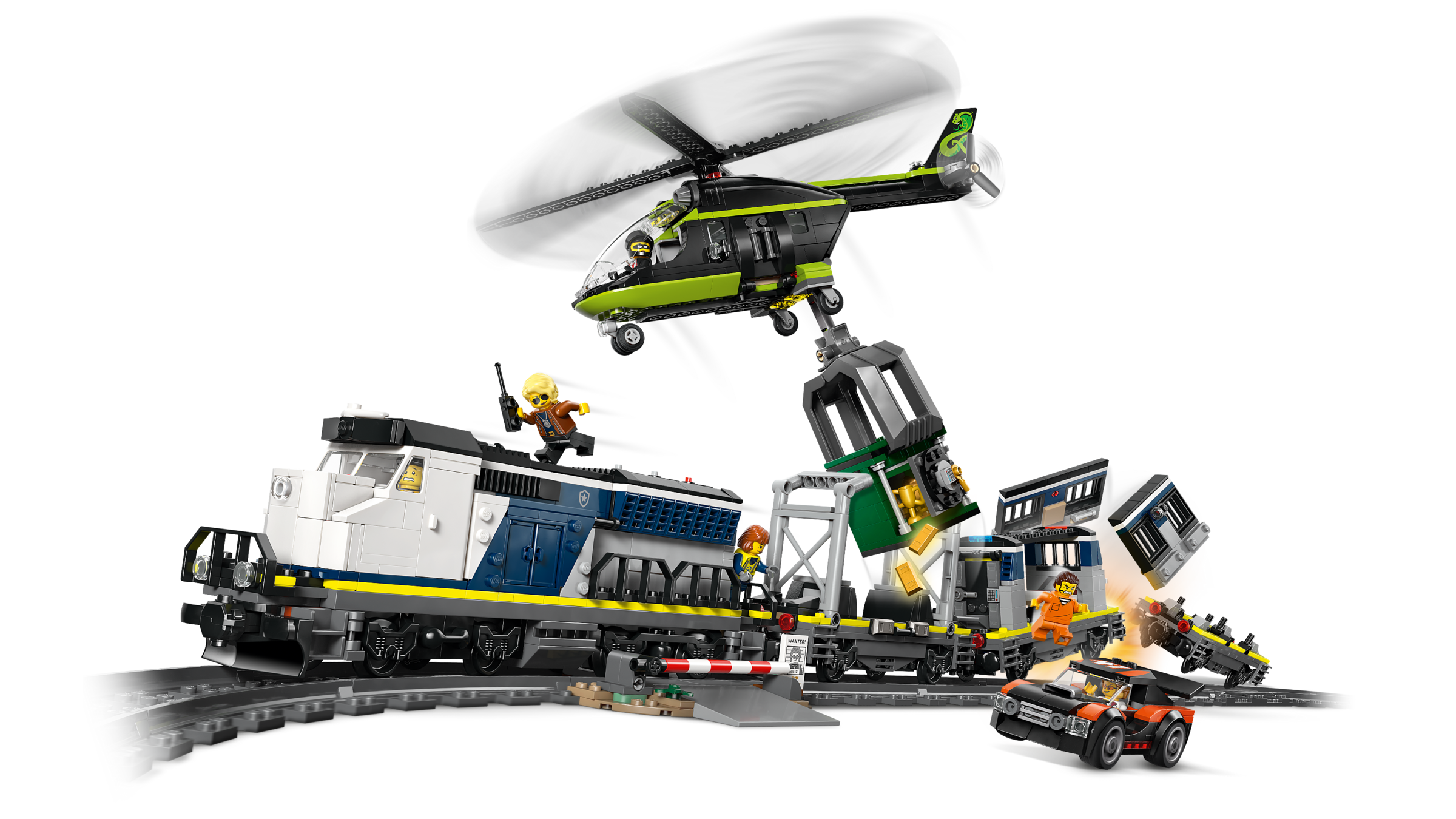 LEGO City Police Train Heist 60508 — view 4
