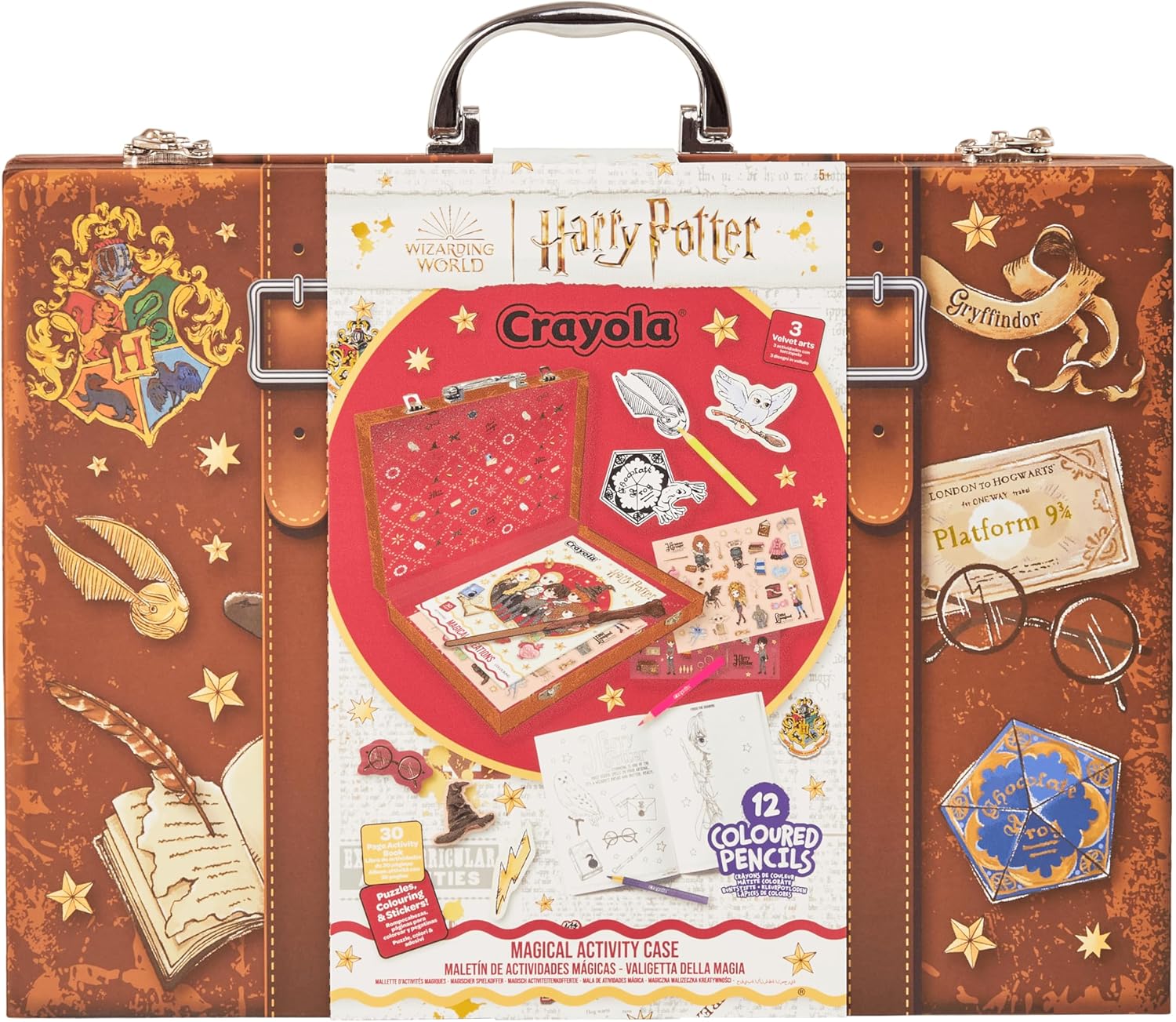 CRAYOLA Harry Potter Magic Briefcase Creative Set for Kids 3+ — view 4