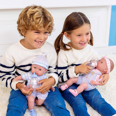 JC Toys Berenguer Twin Deluxe Gift Set, 15-Inch Dolls, Multi-Colour — view 4