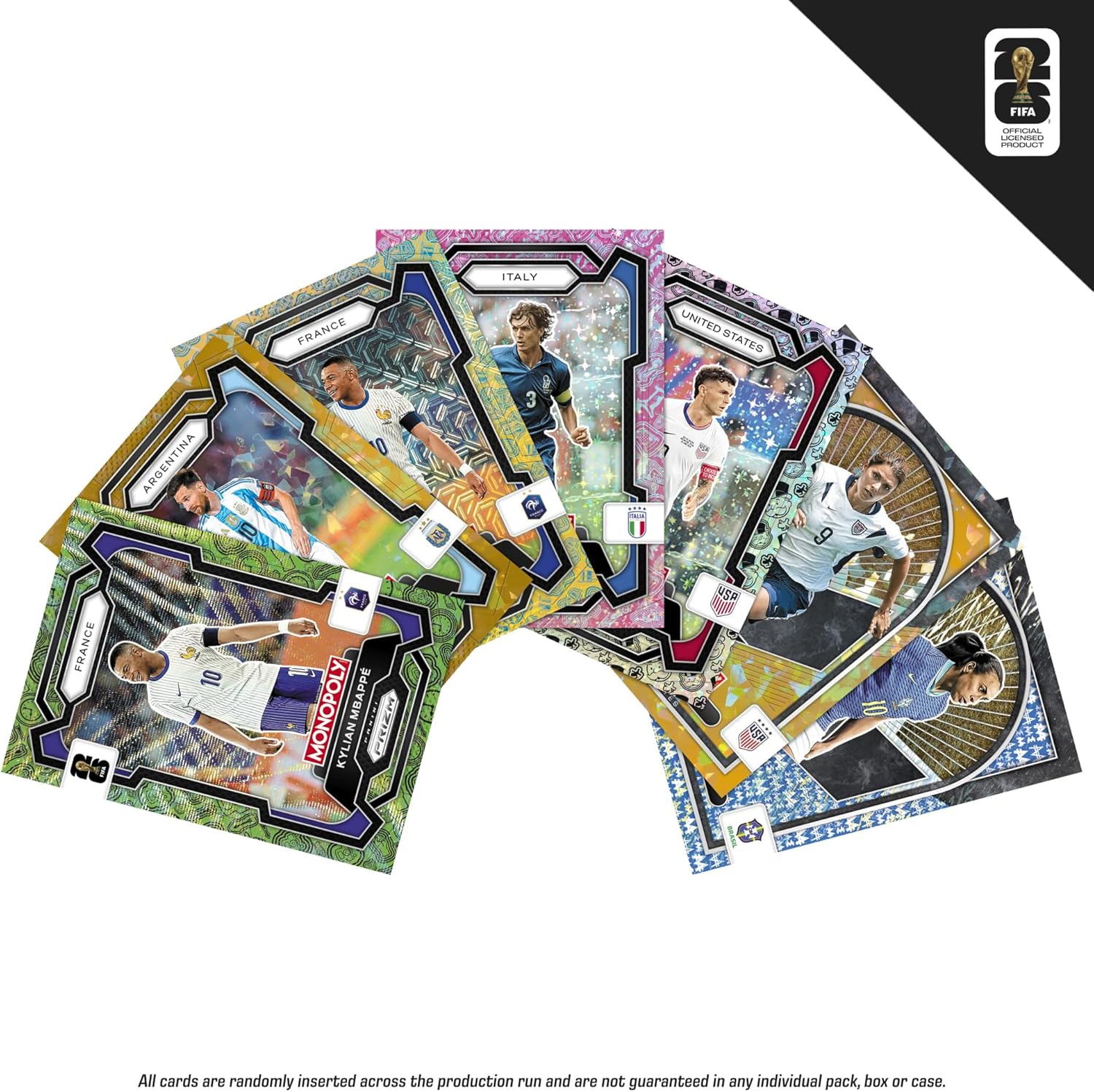 Monopoly Panini Prizm: FIFA World Cup Trading Cards Booster Box — view 4