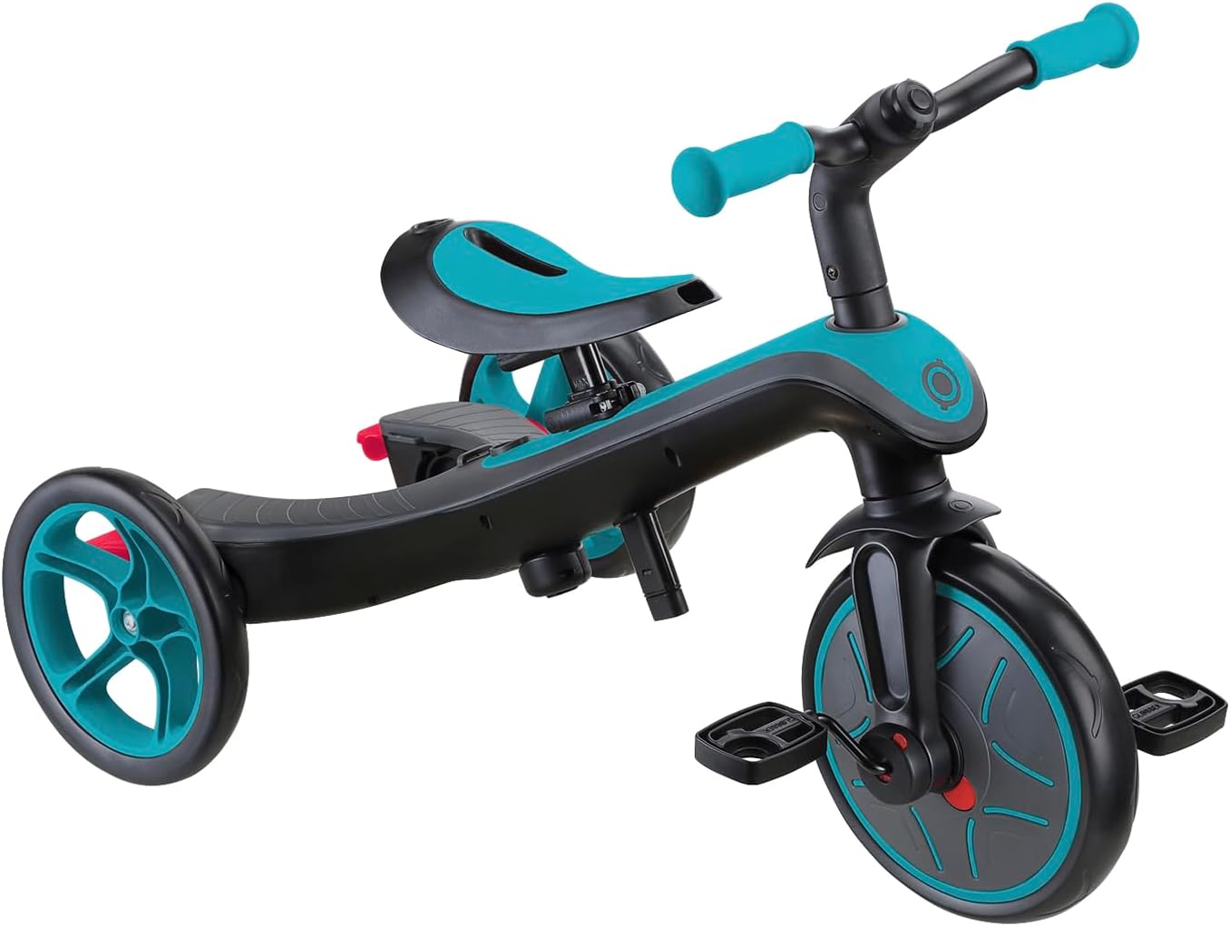 GLOBBER Explorer Trike 4-in-1 Pro Turquoise – Tricycle & Balance Bike — view 4