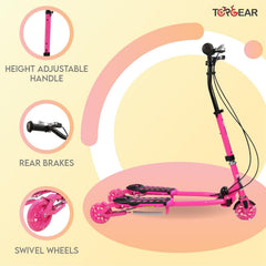 TG Top Gear Frog Slide Kick Scooter 914 - Blue — view 4