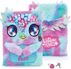 Nebulous Stars Aura Soft Plush Locked Secret Diary for Girls — view 4