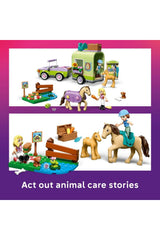 LEGO Friends Horse & Baby Foal Trailer — view 4