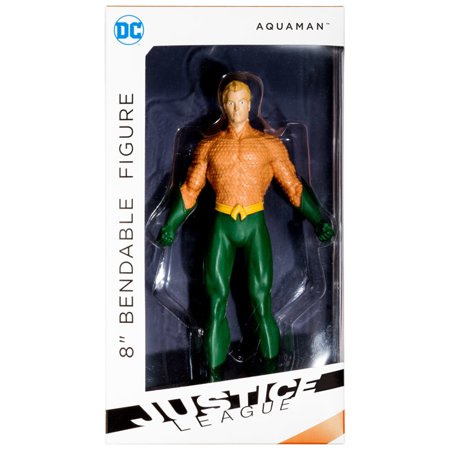 Dc Comics Justice League Aquaman 8 inch Bendable Action Figure DC3975 - Colorland Toys