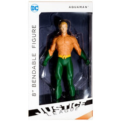 Dc Comics Justice League Aquaman 8 inch Bendable Action Figure DC3975 - Colorland Toys