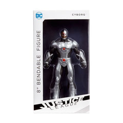Justice League Cyborg 8 Inch Bendable Action Figure DC3977 - Colorland Toys