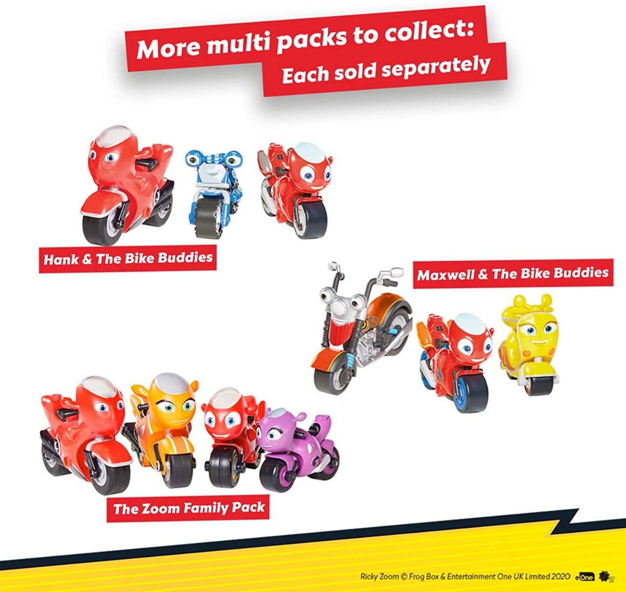 Tomy Ricky Bike Buddies Adventure Pack T20029A1 - Colorland Toys