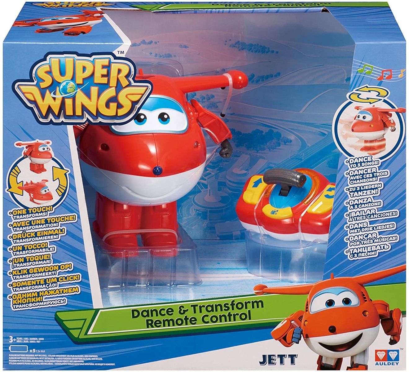 Super Wings Dance Transform Radio Control Jett YW10730 - Colorland Toys