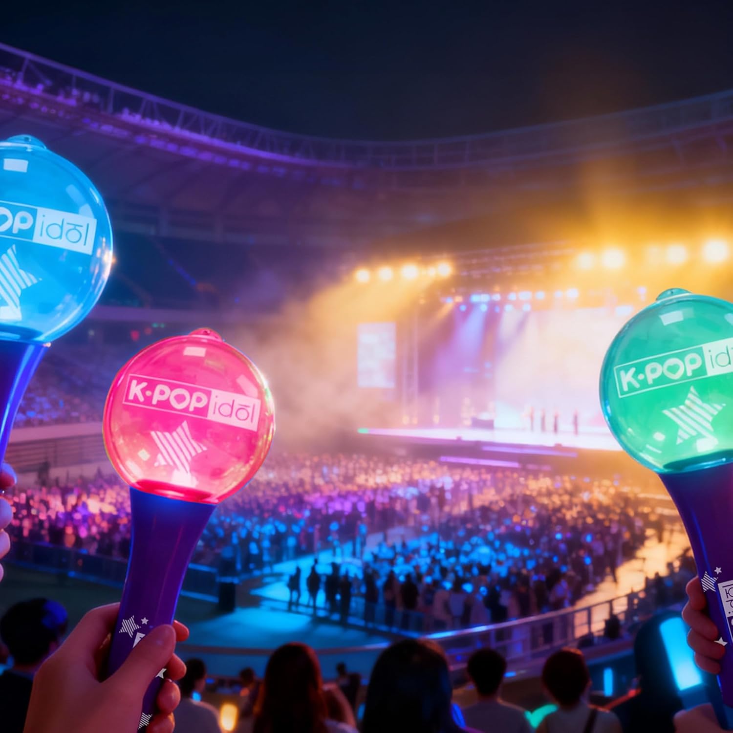 K-Pop Idol Light Stick – Interactive LED Concert Toy for Kids, Ages 3+ — view 5