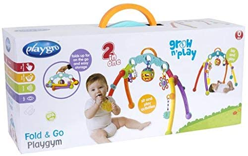 Playgro Fold and Go Activity Playgym with Detachable Toys PG0185475 - Colorland Toys