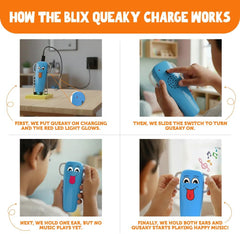 BLIX Queaky Charge Rechargeable STEM Electronic Circuit Science Kit (Blue) — view 5