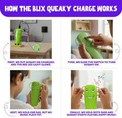 BLIX Queaky Charge Rechargeable STEM Circuit Science Toy for Kids (Green) — view 5