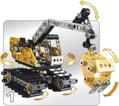 Meccano Excavator 2-Model Set 6027036 - Colorland Toys