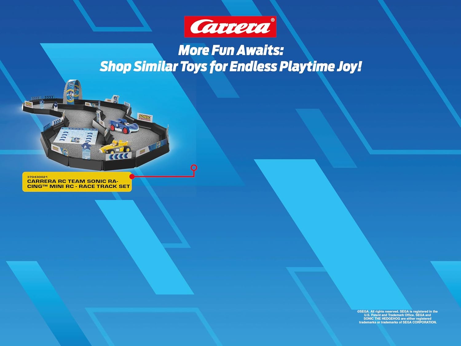 Carrera Team Sonic Racing Mini RC Tails 1:43 Scale 430023 — view 5