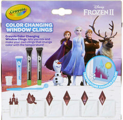 Crayola Color Changing Window Clings Frozen 2 23-2102 - Colorland Toys