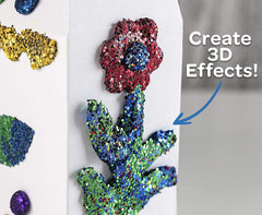 Crayola 106pc Glitter Dots Sparkle Station 04-0704 - Colorland Toys