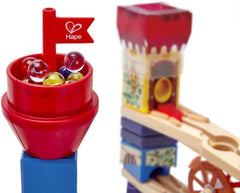 Hape Quadrilla Medieval Quest Marble Run Construction Toy - Colorland Toys