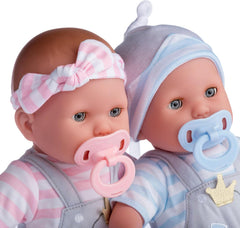 JC Toys Berenguer Twin Deluxe Gift Set, 15-Inch Dolls, Multi-Colour — view 5