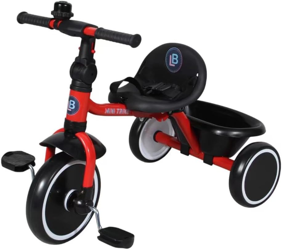 Foldable Tricycle LB 266 for Toddlers, Pink — view 5