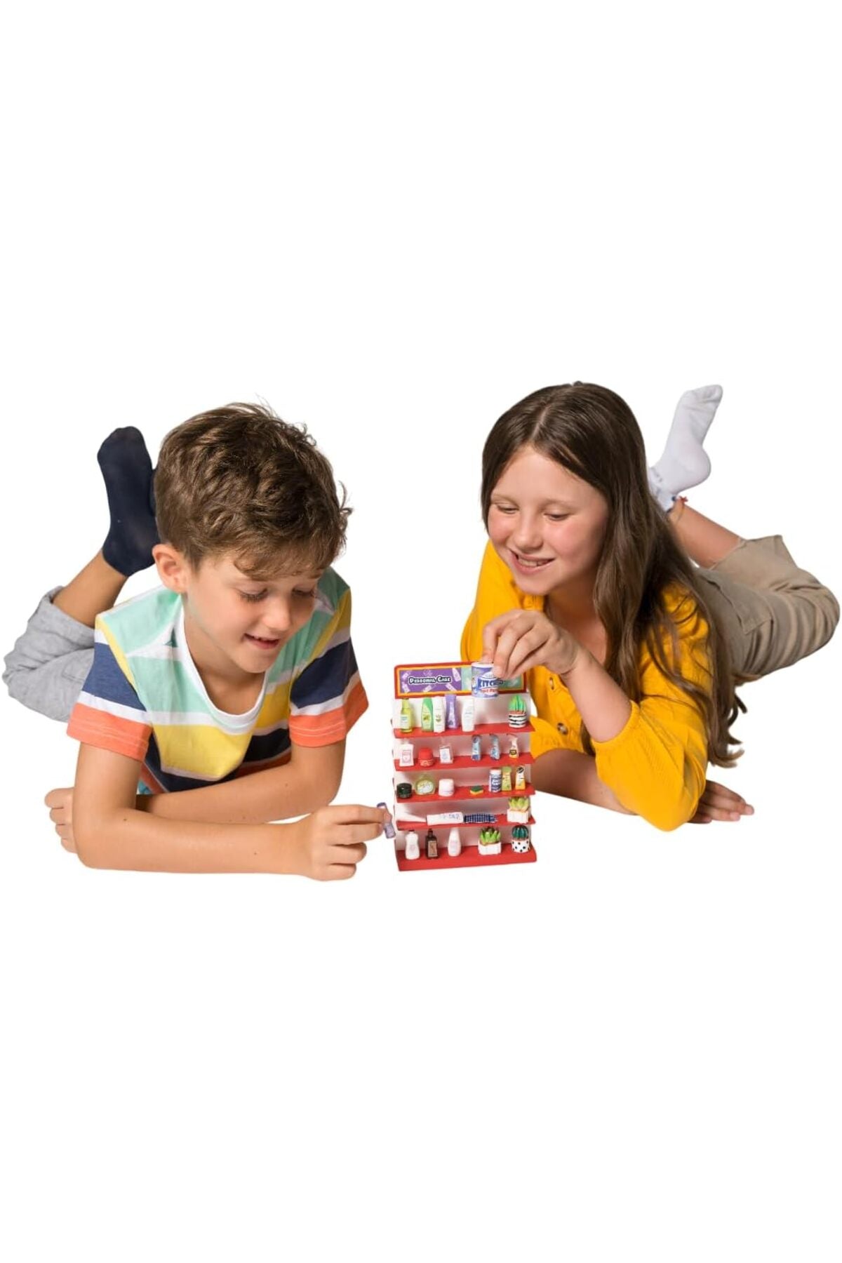 Miniworld Mini Market Shop Basket - 4 pcs Realistic Supermarket Playset — view 5