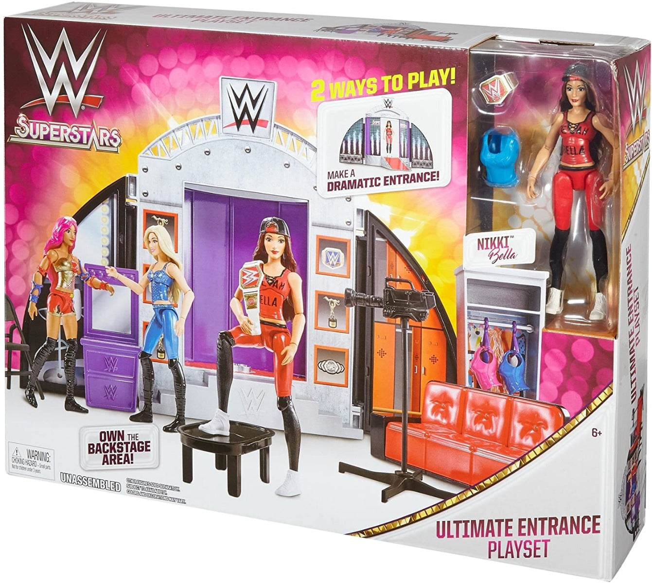 WWE Authentic Superstars Ultimate Entrance Playset FGY29 - Colorland Toys