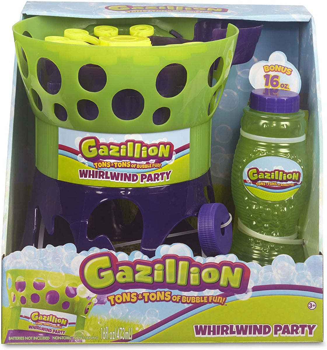 Gazillion Whirlwind Party Bubble Machine 36234 - Colorland Toys
