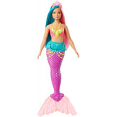 Barbie Dreamtopia Green Pink Hair Rainbow Mermaid Doll GJK07 - Colorland Toys