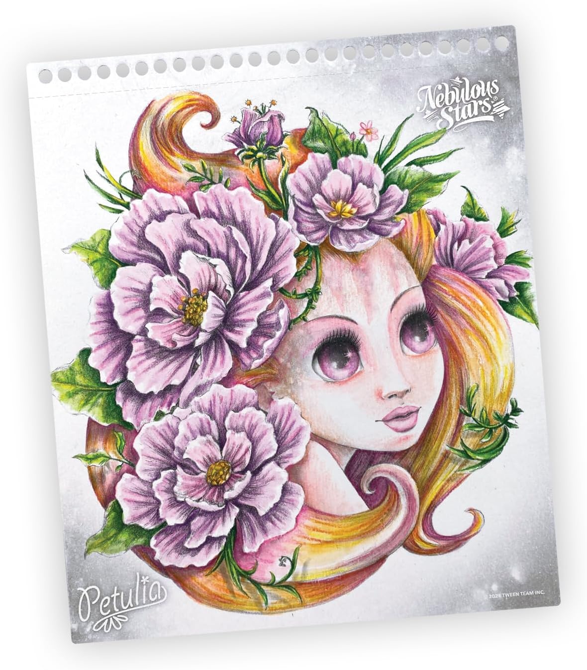 Nebulous Stars Watercoloring Book Set – 20 Hand-Drawn Illustrations — view 5