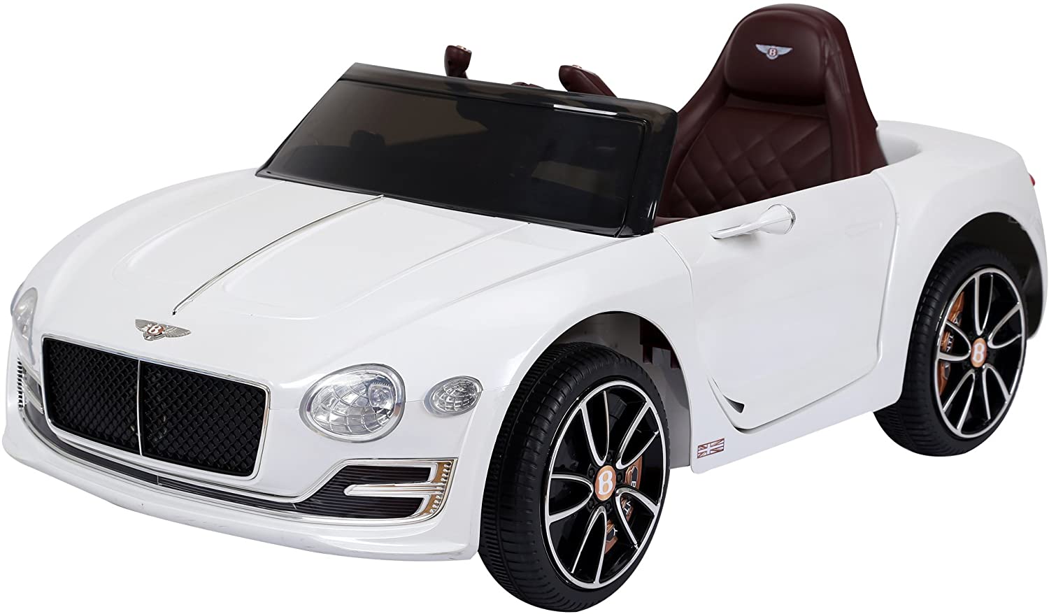 Licensed Bentley Ride On Car White 1166G - Colorland Toys