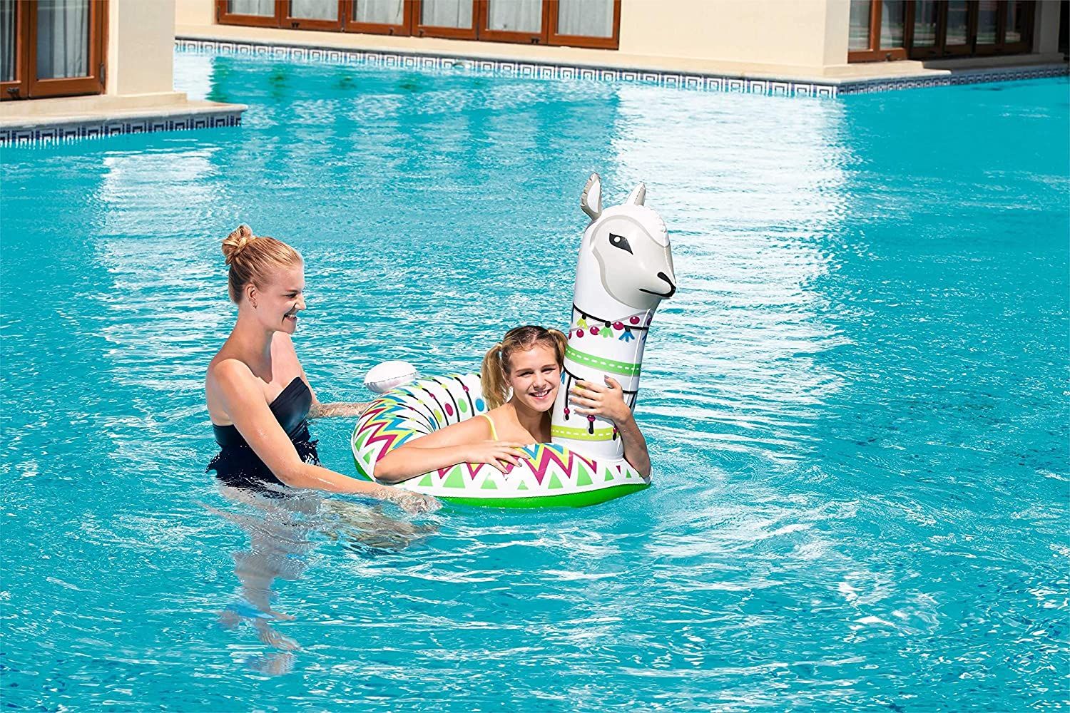 Bestway Inflatable Alpaca Shaped Swim Ring 36158 - Colorland Toys