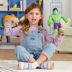 SAF Supersized Hulk Action Figure – Spidey and His Amazing Friends — view 5