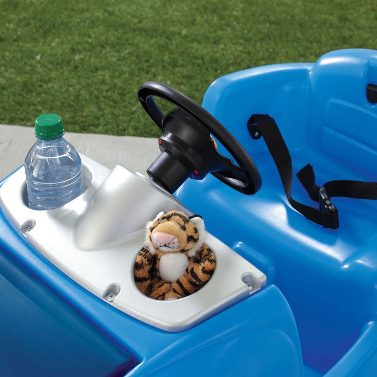 Step2 Whisper Ride II Kids Blue Ride On Push Car 823000 - Colorland Toys