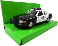 1/24 Scale Ford Crown Victoria Police Car Die-cast Model - OPO 10 — view 5