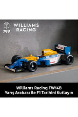 LEGO Icons Williams Racing FW14B & Nigel Mansell 10353 F1 Car Set — view 5