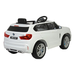 BMW X5M Battery Operated SUV Ride On Car White 6661R - Colorland Toys