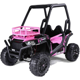 Megastar UTV Ride On Car Buggy For Kids Pink JS360 - Colorland Toys