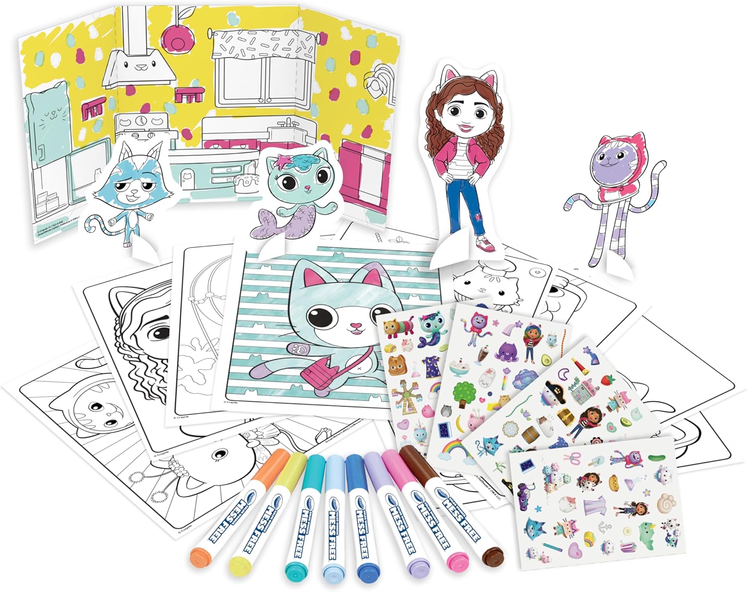 Crayola CW Activity Set Gabby's Dollhouse CY75-7170 — view 5