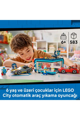 LEGO City Automatic Car Wash 60497 Toy Construction Set (583 pcs) — view 5