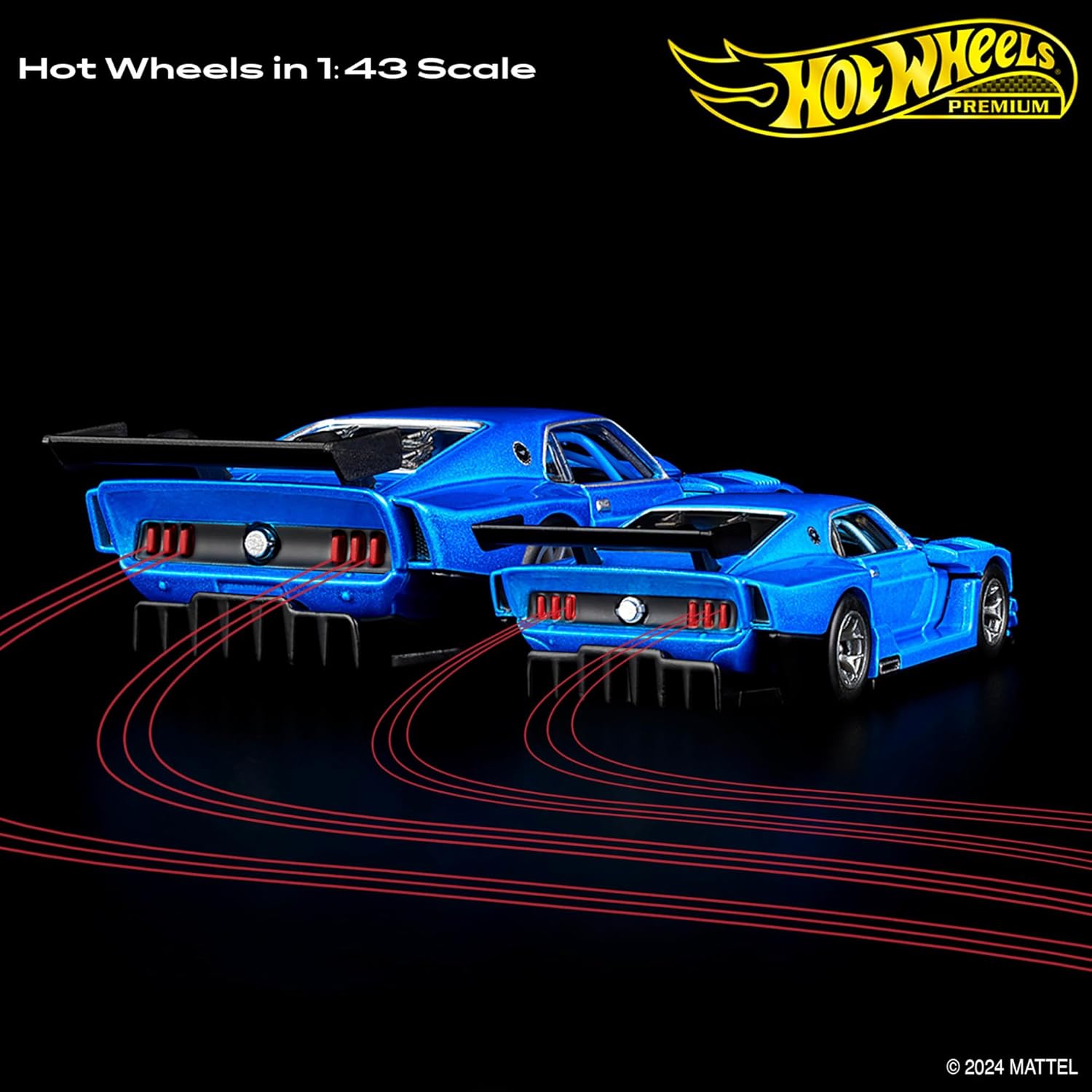 Hot Wheels Premium 1:43rd Scale Vehicle – Ford Mustang Collector Car — view 5