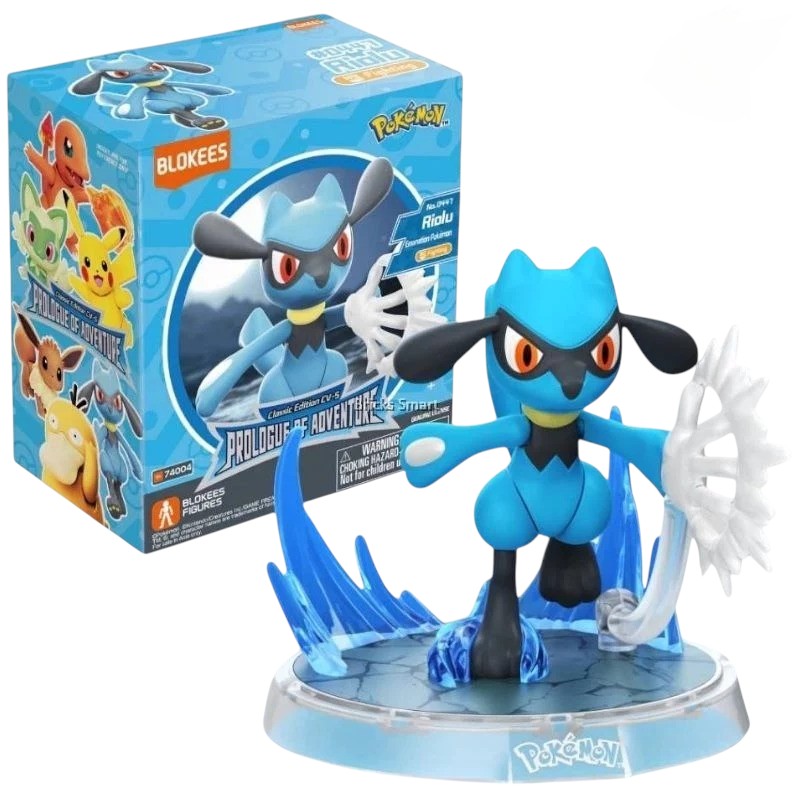 Blokees - Pokemon Riolu Prologue of Adventure Series Model Kit — view 5